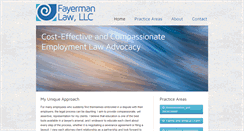 Desktop Screenshot of fayermanlaw.com